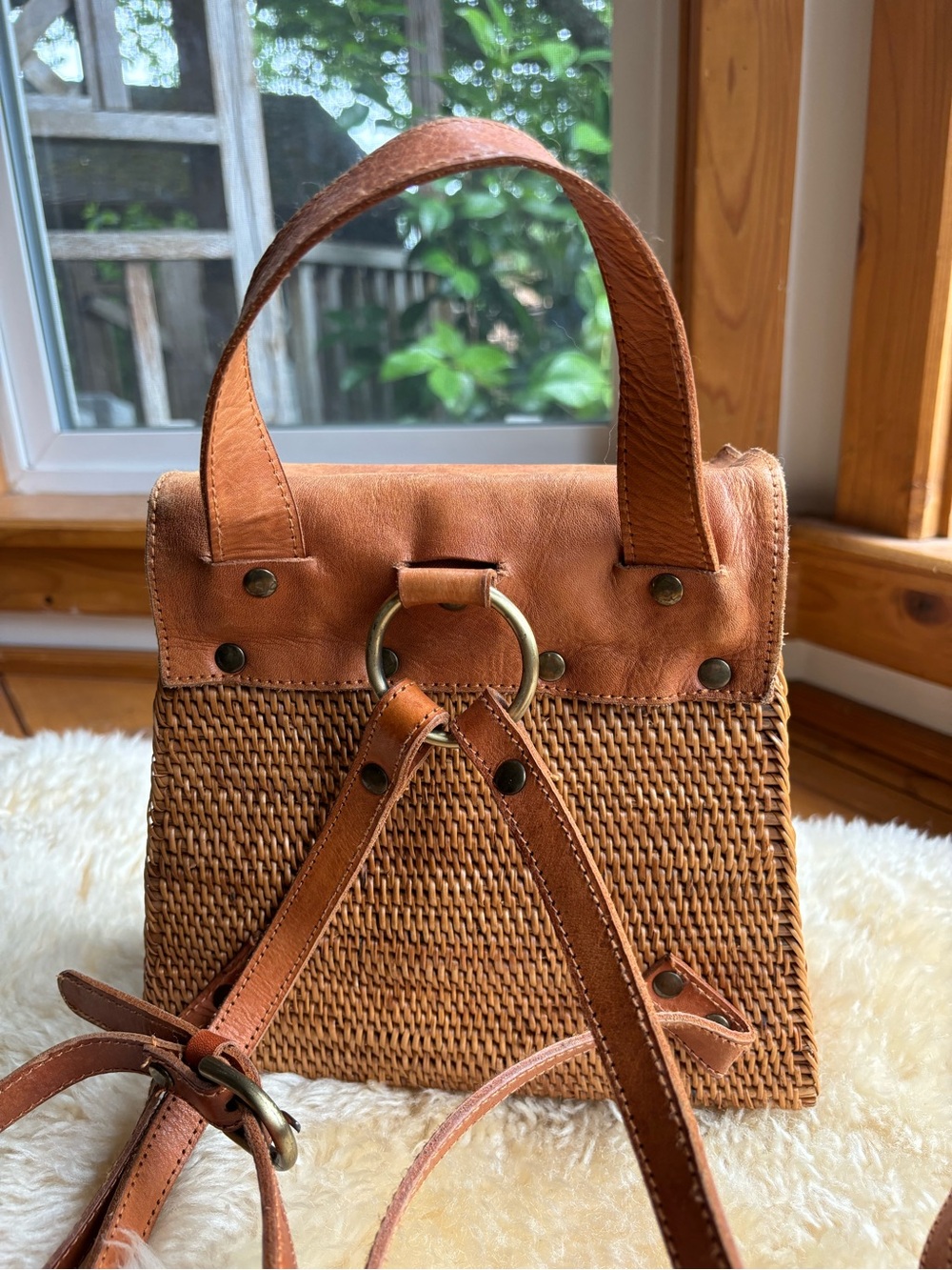 Vintage Woven Basket Purse - Picture 5 of 12